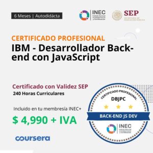 IBM - Desarrollador Back-end con JavaScript