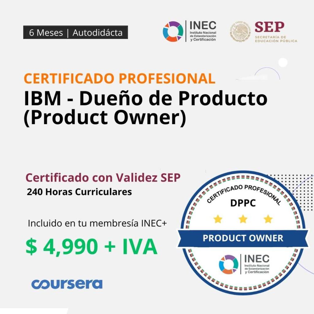 Portada: Dueño de Producto (Product Owner)