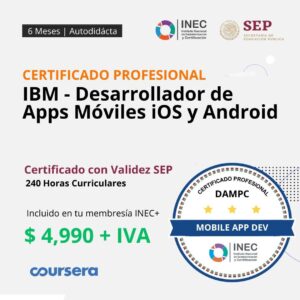 IBM - Desarrollador de Apps Móviles iOS y Android
