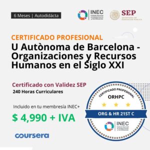 U Autònoma de Barcelona - Organizaciones y Recursos Humanos en el Siglo XXI
