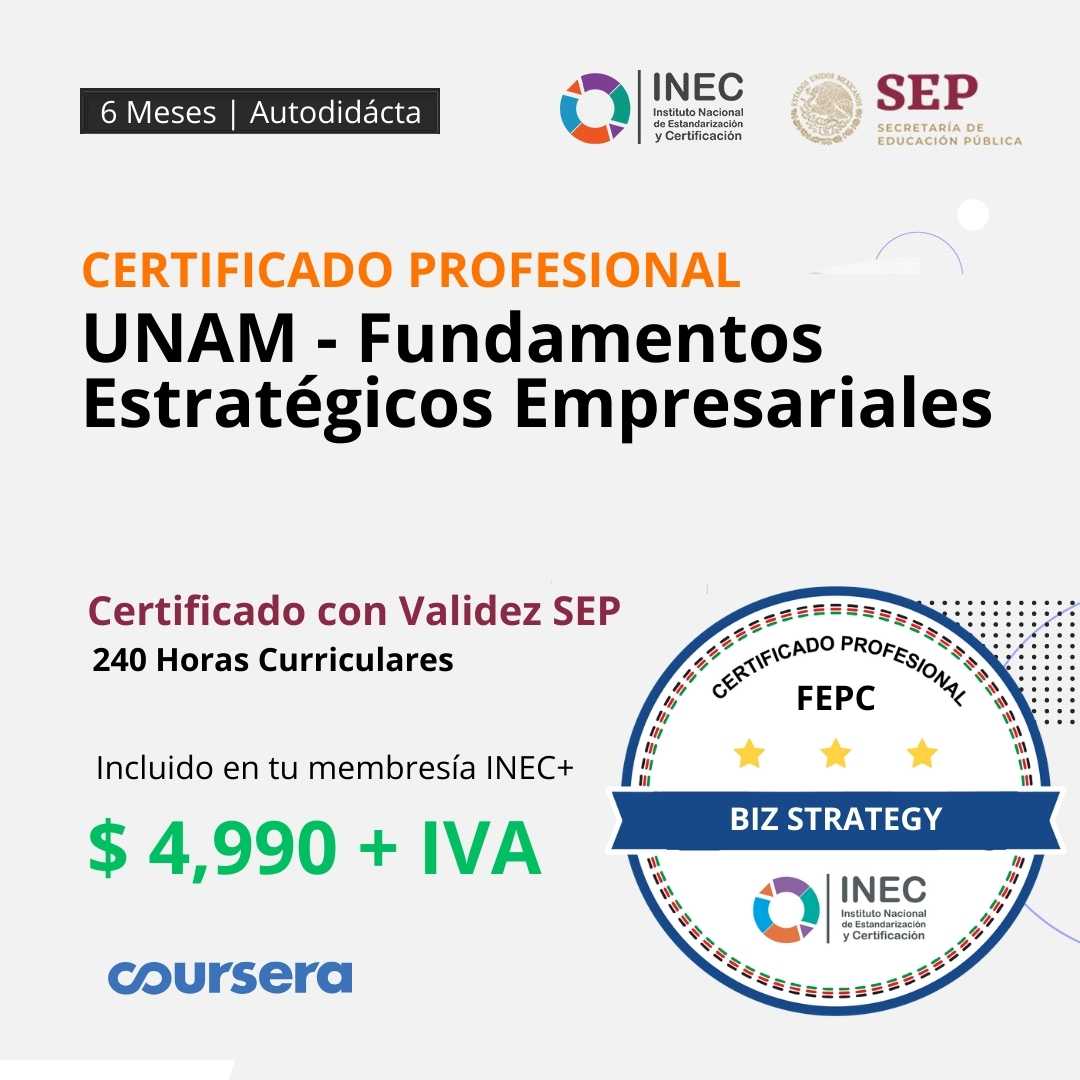 UNAM - Fundamentos Estratégicos Empresariales