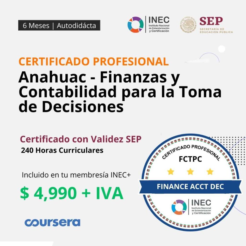 Portada: Finanzas y Contabilidad para la Toma de Decisiones
