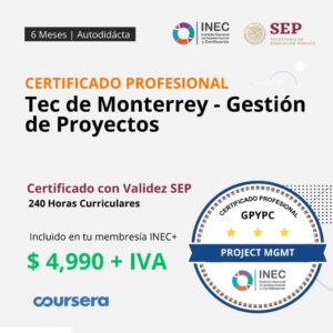 Tec de Monterrey - Gestión de Proyectos