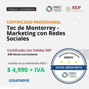 Tec de Monterrey - Marketing con Redes Sociales