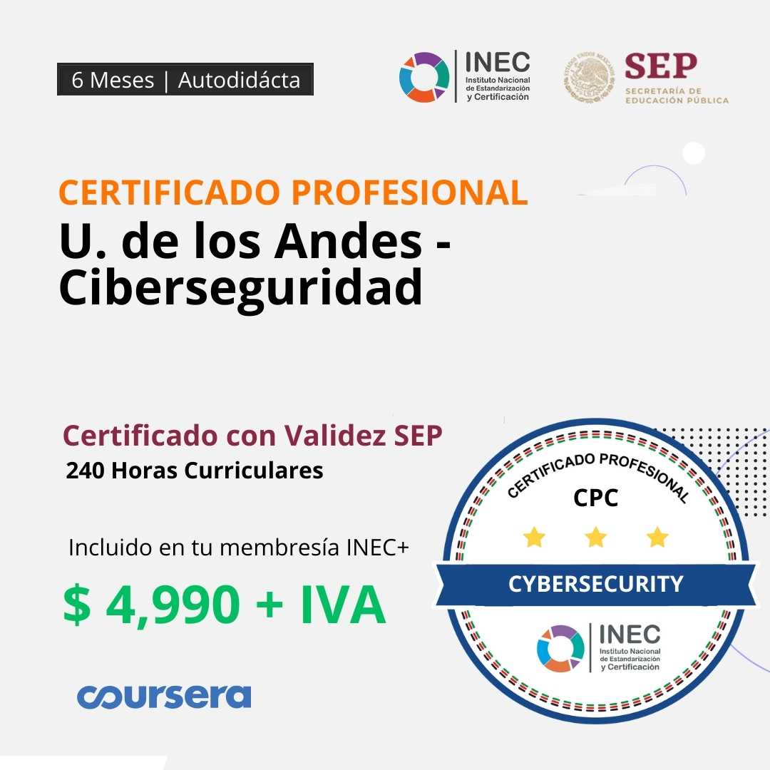 U. de los Andes - Ciberseguridad