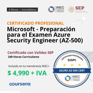 Microsoft - Preparación para el Examen Azure Security Engineer (AZ-500)