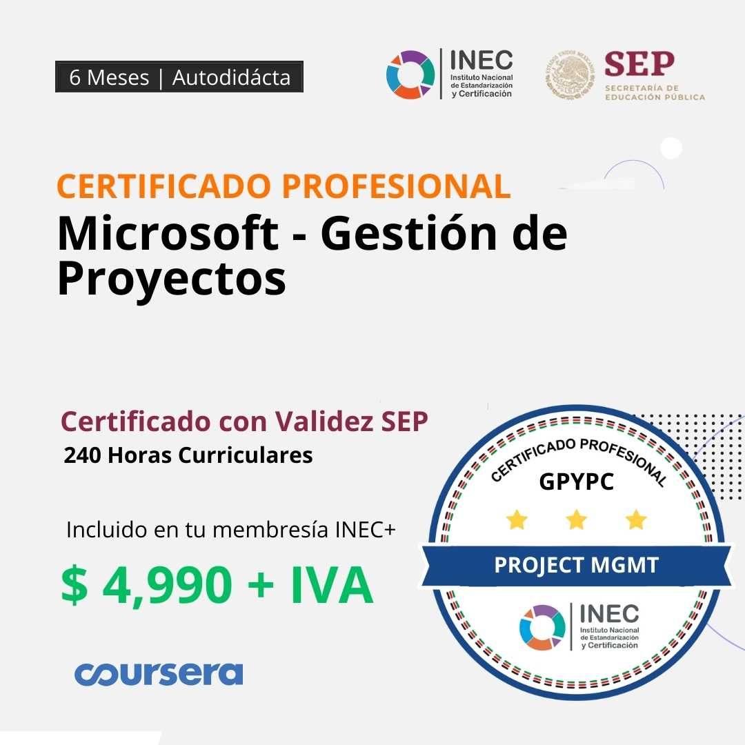 Microsoft - Gestión de Proyectos