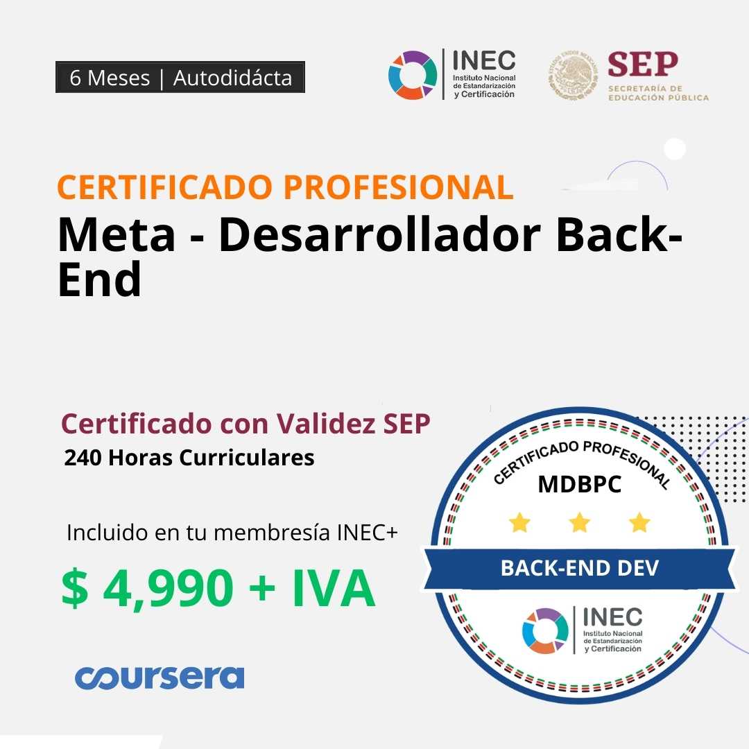 Meta - Desarrollador Back-End