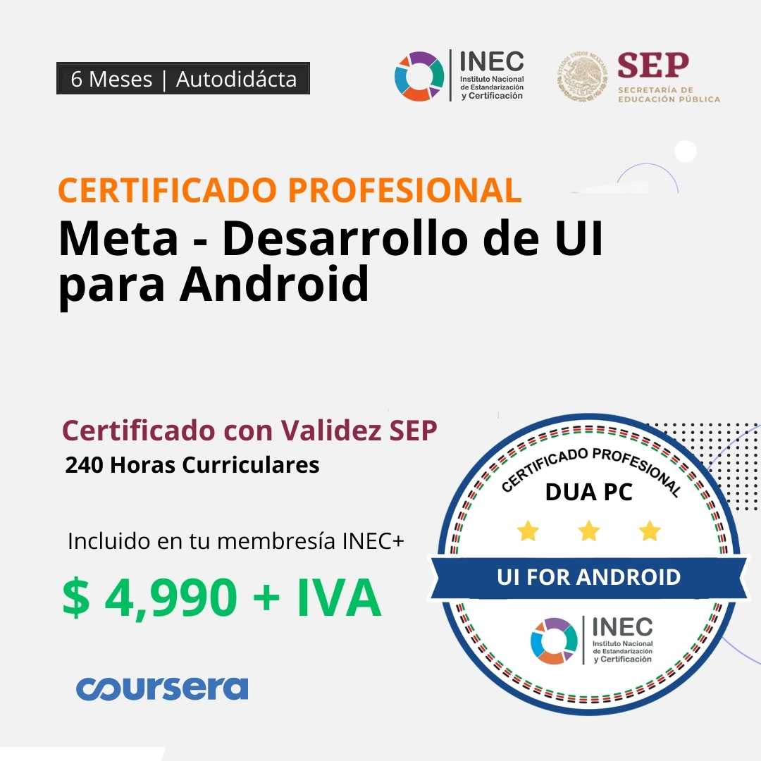 Meta - Desarrollo de UI para Android