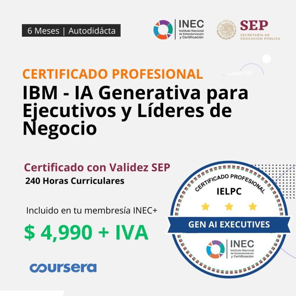 Portada: IA Generativa para Ejecutivos y Líderes de Negocio
