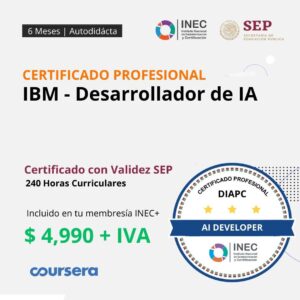 IBM - Desarrollador de IA