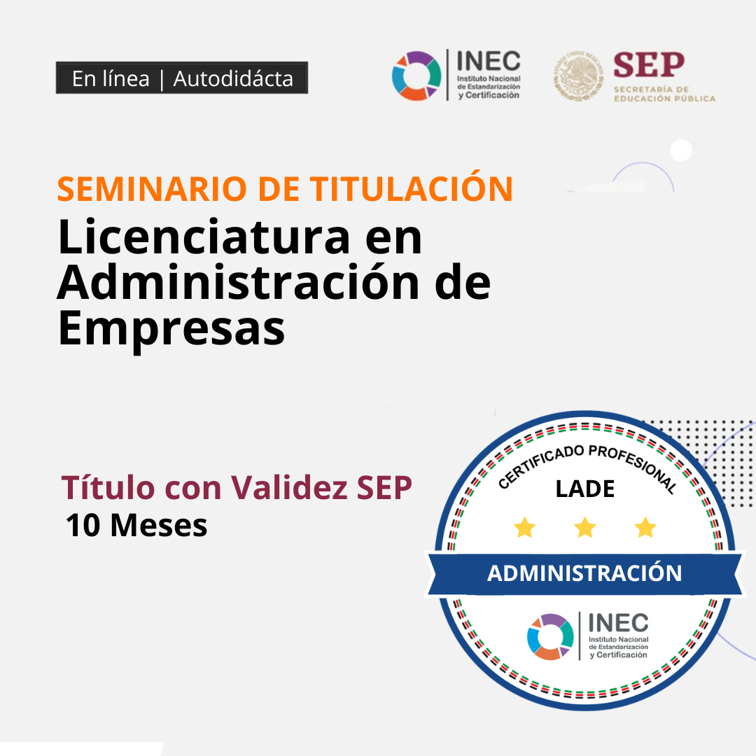 Licenciatura en Administración de Empresas