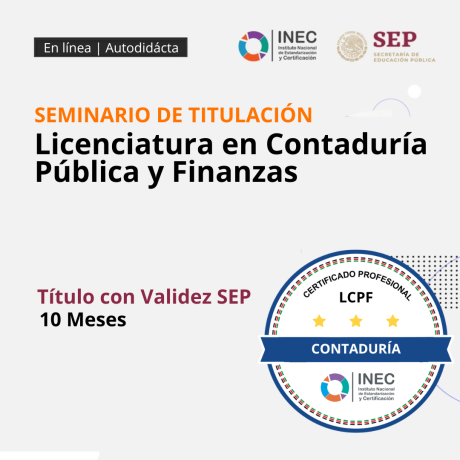 Licenciatura en Contaduría Pública y Finanzas