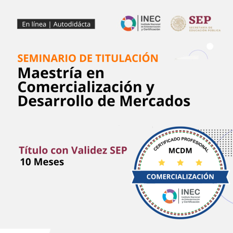 Maestría en Comercialización y Desarrollo de Mercados
