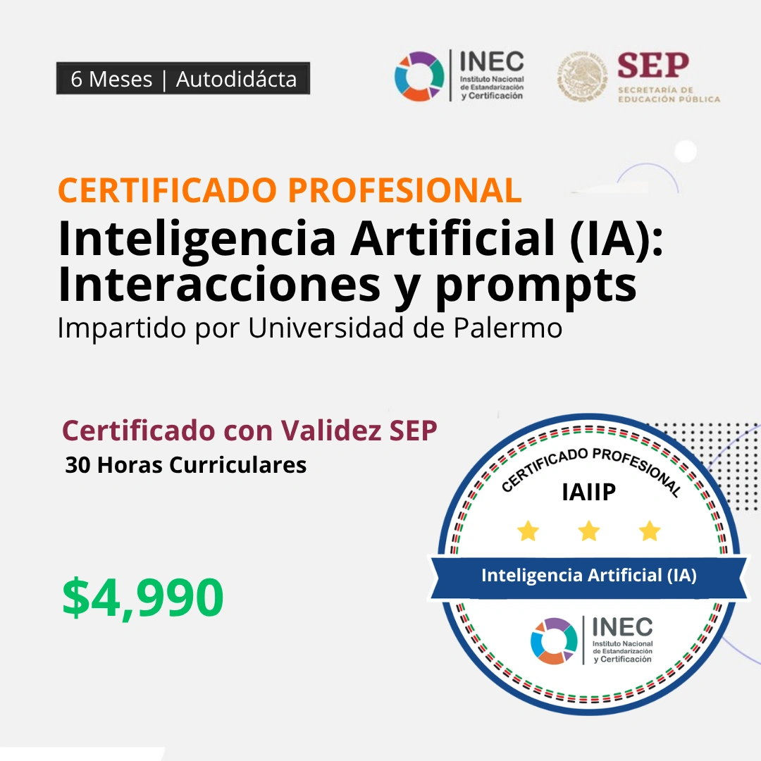 Inteligencia Artificial (IA): Interacciones y prompts