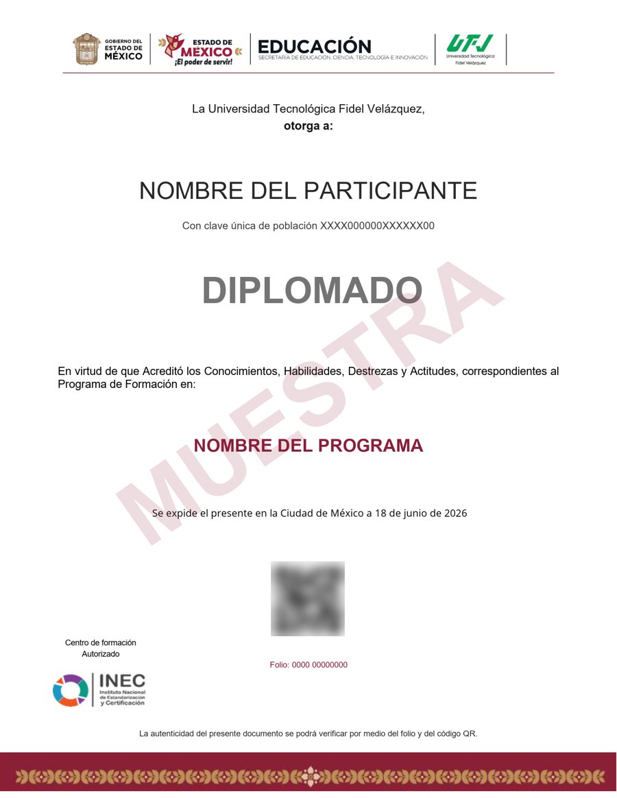 Muestra del certificado: Tecnología e IA en seguros: Oportunidades y desafios